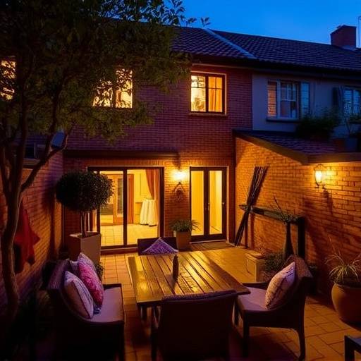 Cozy townhouse in Bryanston with a private patio